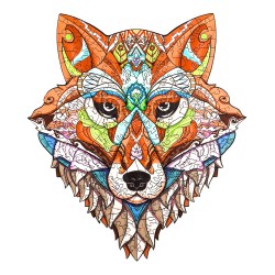 Wooden jigsaw puzzle