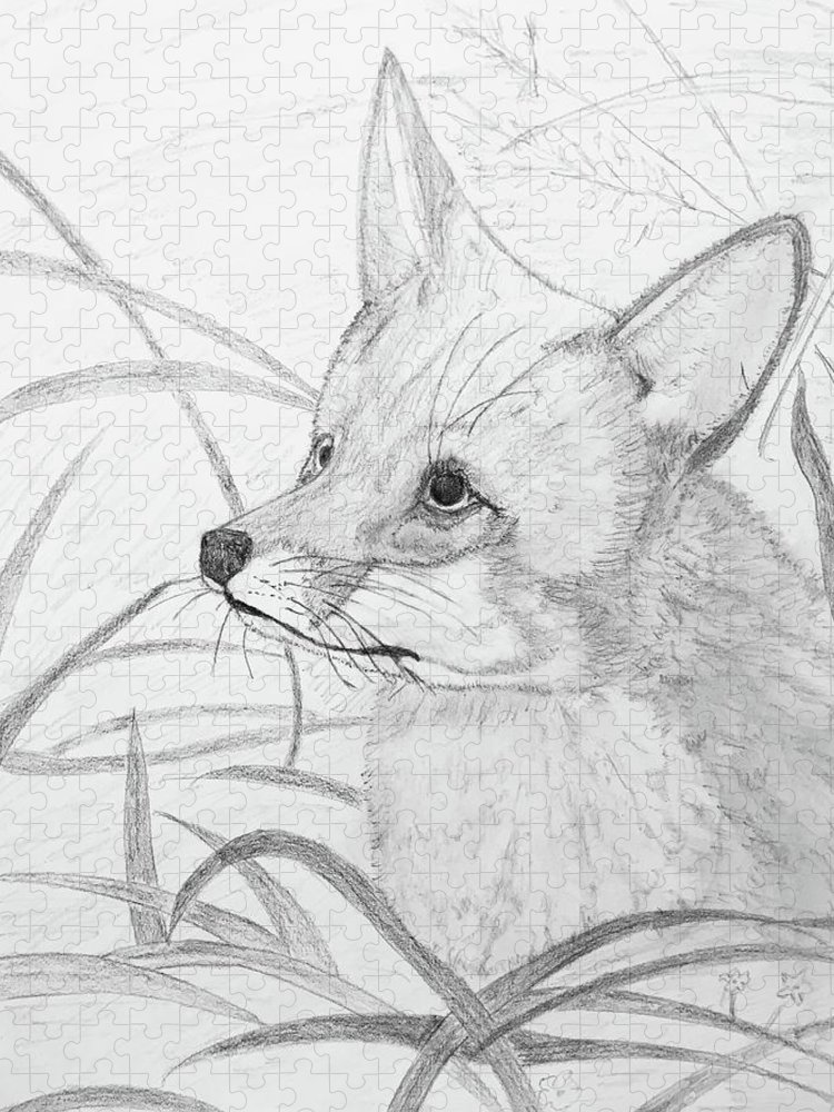 Foxy jigsaw puzzle by richard kowalick rick e k