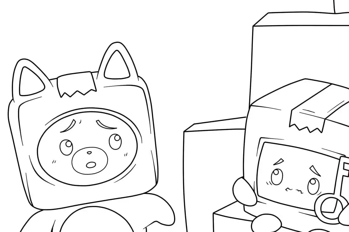 Foxy and boxy lankybox fãrbung seite