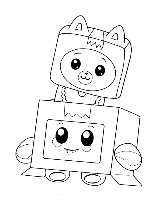 Foxy and boxy of lankybox fãrbung seite