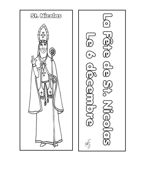 Colouring bookmarks