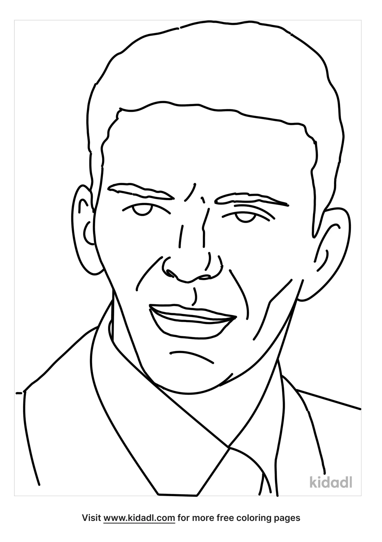 Free frank sinatra coloring page coloring page printables