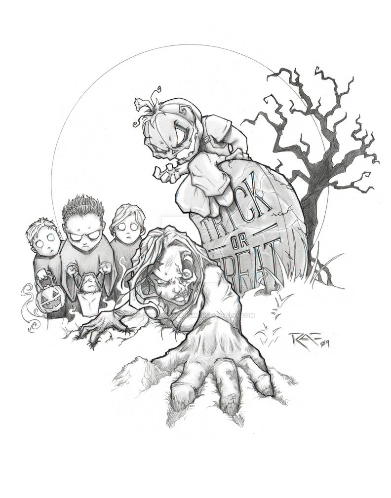 Halloween tattoo design by iamrafsusername on