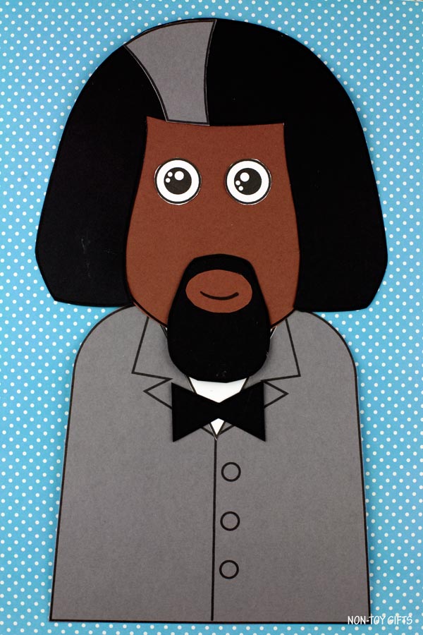 Frederick douglass craft for black history month