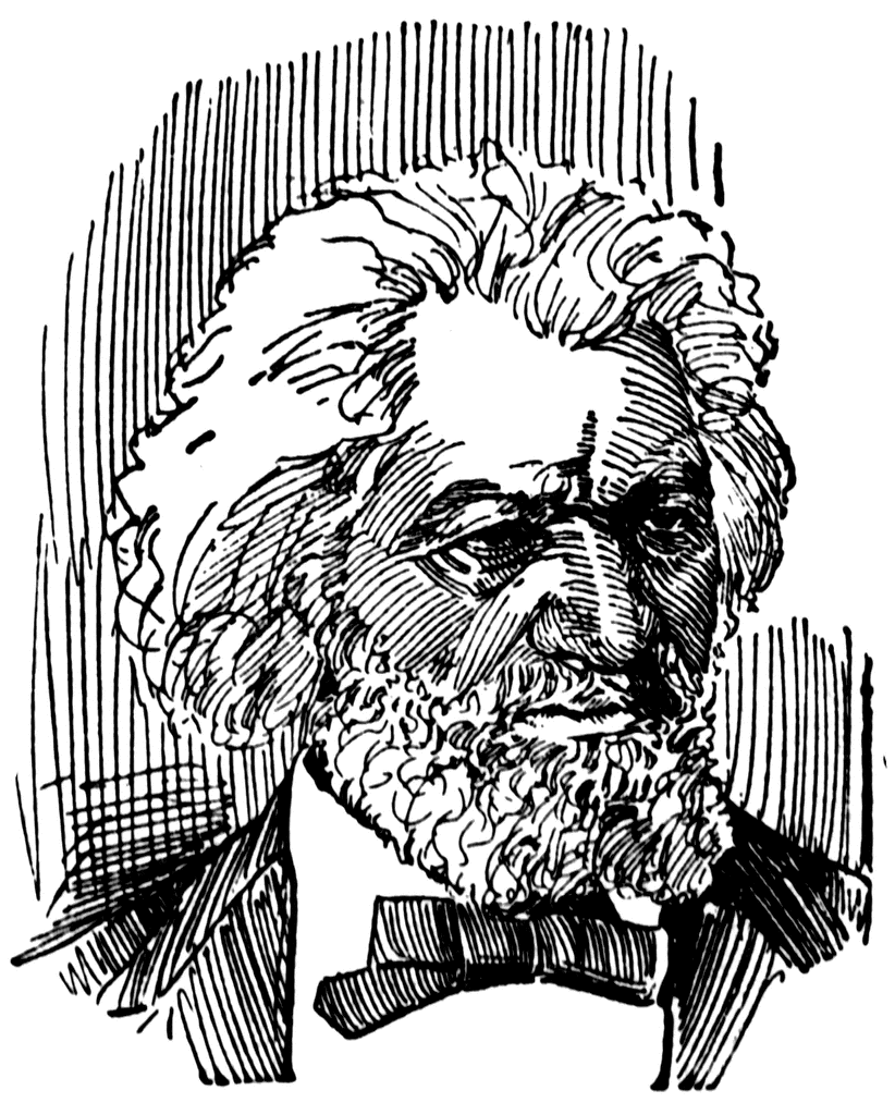 Frederick douglass clipart