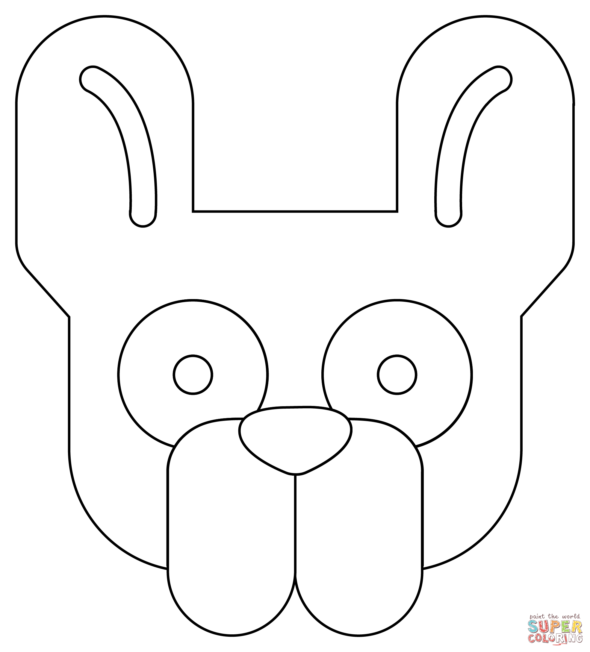 French bulldog coloring page free printable coloring pages