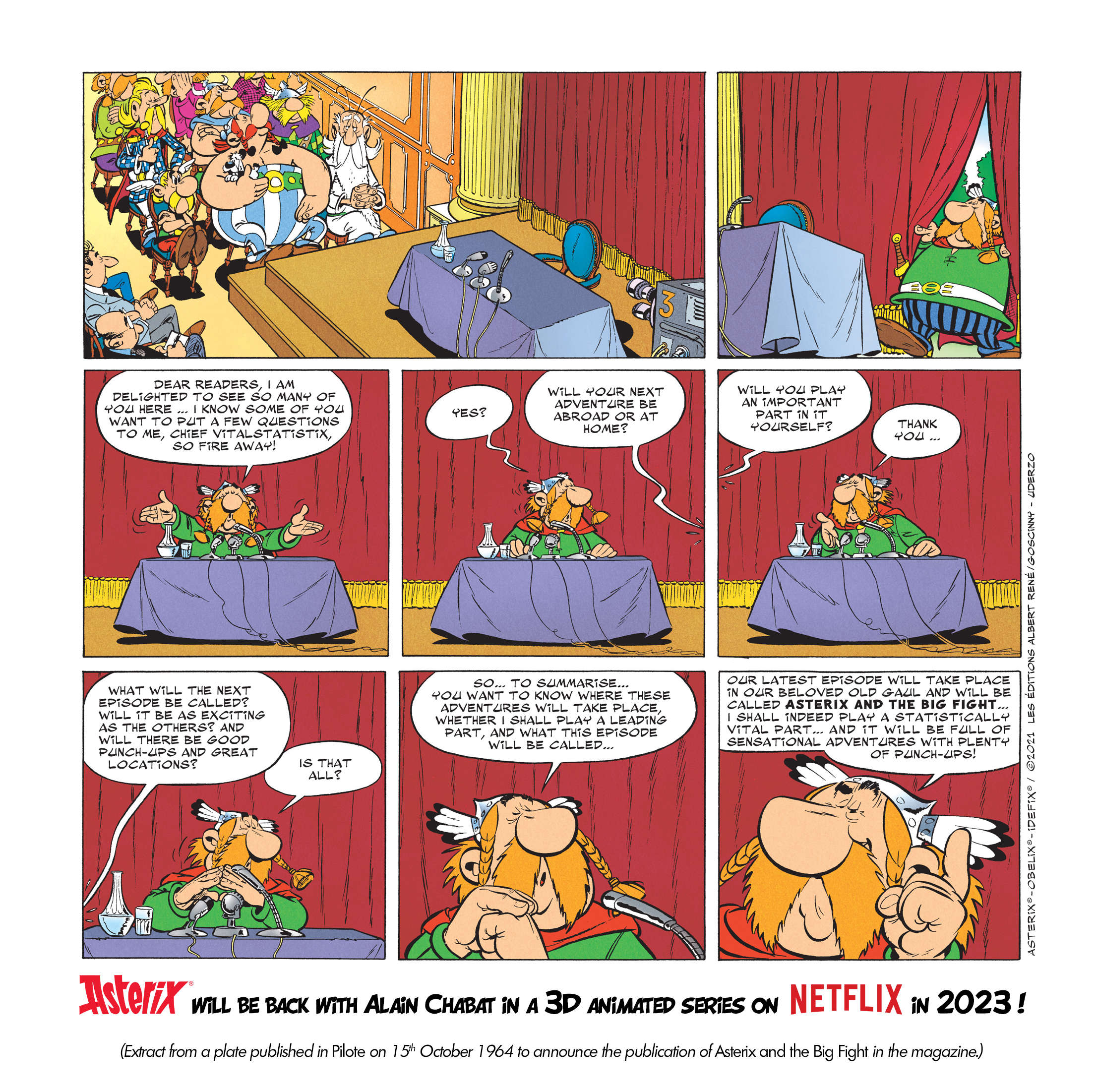 Asterix the legendary french ic is set to bee a netflix animated series wire