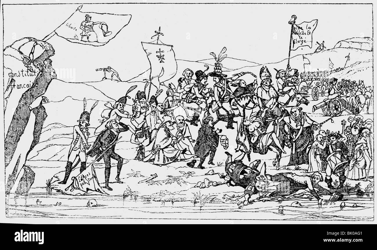 Caricature french revolution hi