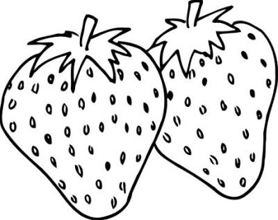 Dibujos alimentos fotos imagenes fotos de fresas coloring pages fruit coloring pages free coloring pages