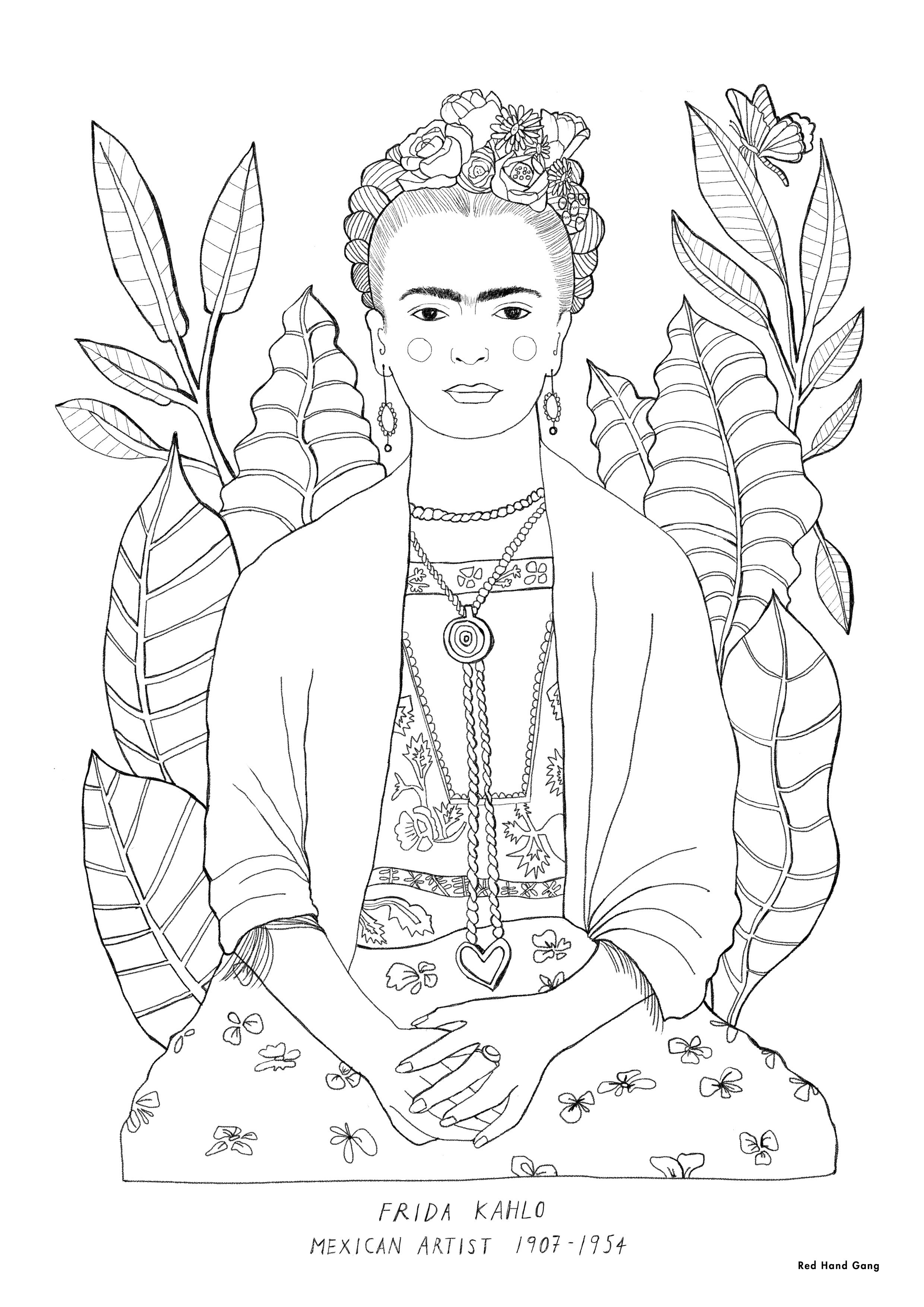 Frida kahlo louring in