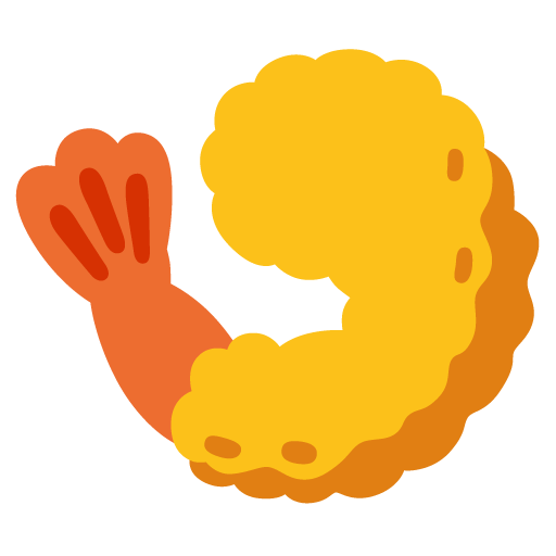 Ð fried shrimp on google noto color emoji android