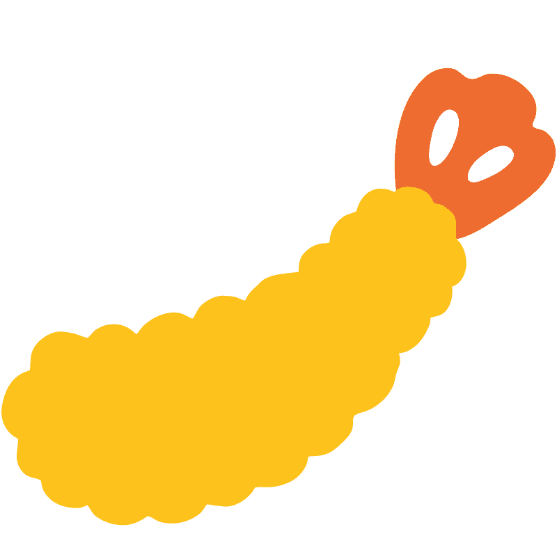 Fried shrimp emoji clipart free download transparent png