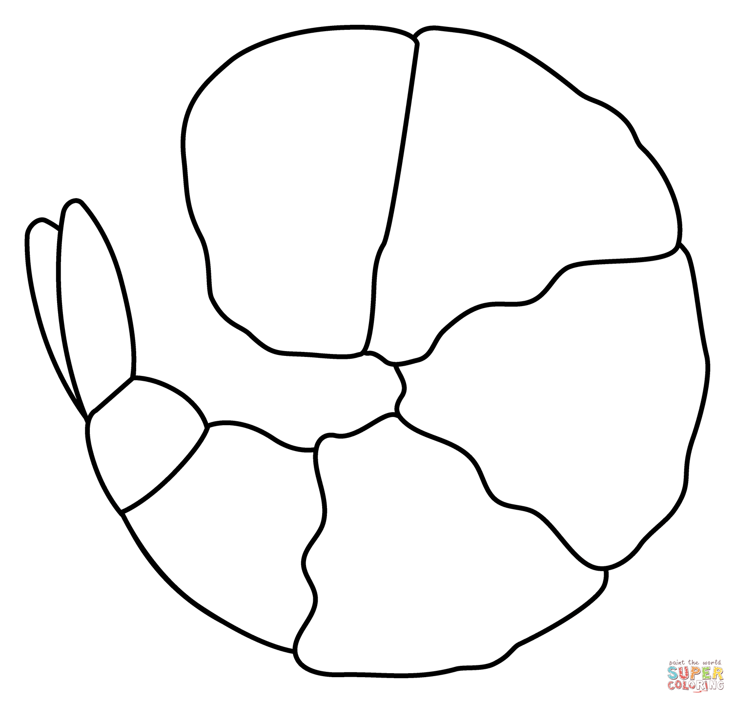 Fried shrimp emoji coloring page free printable coloring pages