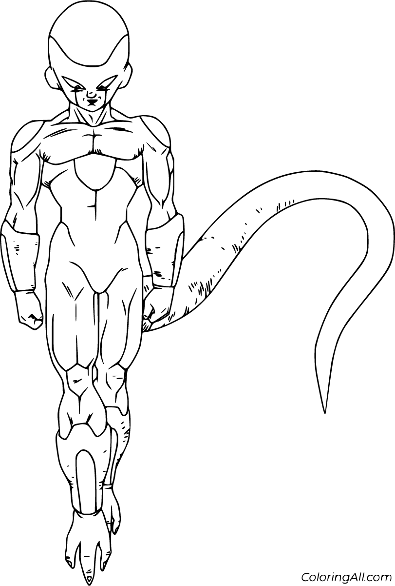 Frieza coloring pages
