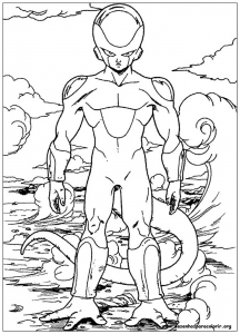Songoku and freezer