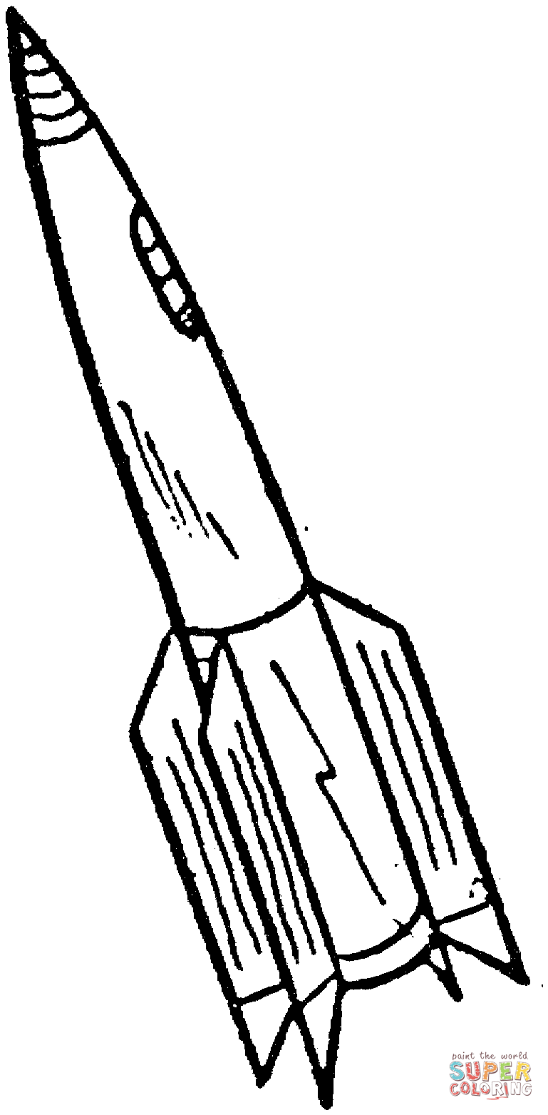 Rocket coloring page free printable coloring pages