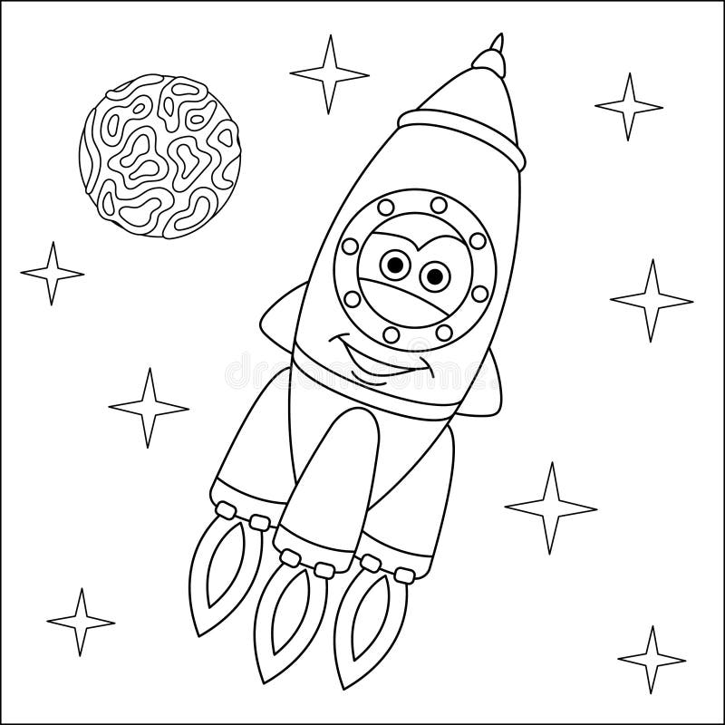 Cartoon rocket stock illustrations â cartoon rocket stock illustrations vectors clipart
