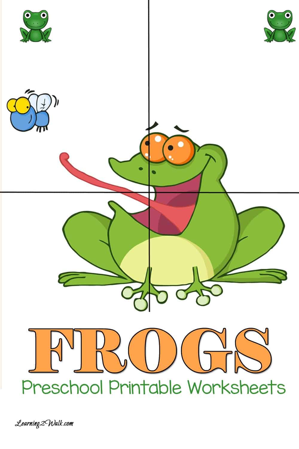 Free preschool printable worksheets frog