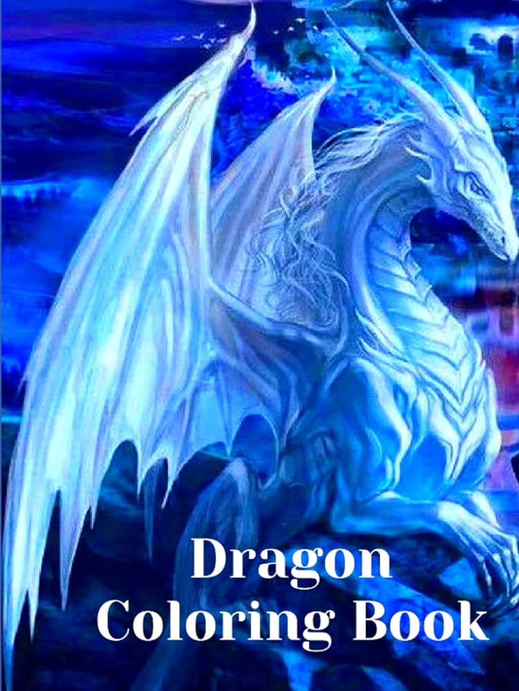 Dragon coloring book for adults with mythical creatures and fantasy dragons sign and patterns ê stress relieving relaxation with beautiful mandalas for adults and teens wilkins henriette books