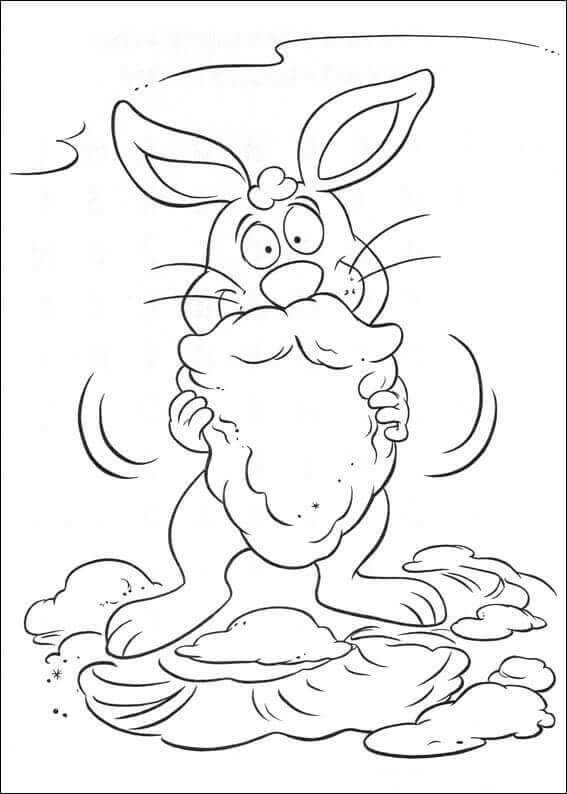 Printable frosty the snowman coloring pages pdf