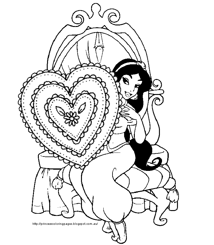 Enchanting disney princess coloring pages