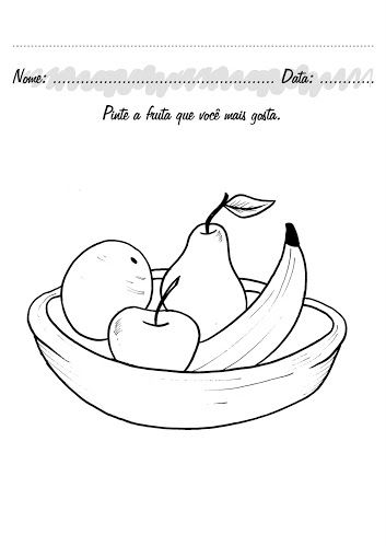 Fruit basket coloring pages crafts and worksheets for preschooltoddler and kindergarten in fruit basket drawing fruit basket coloring pages