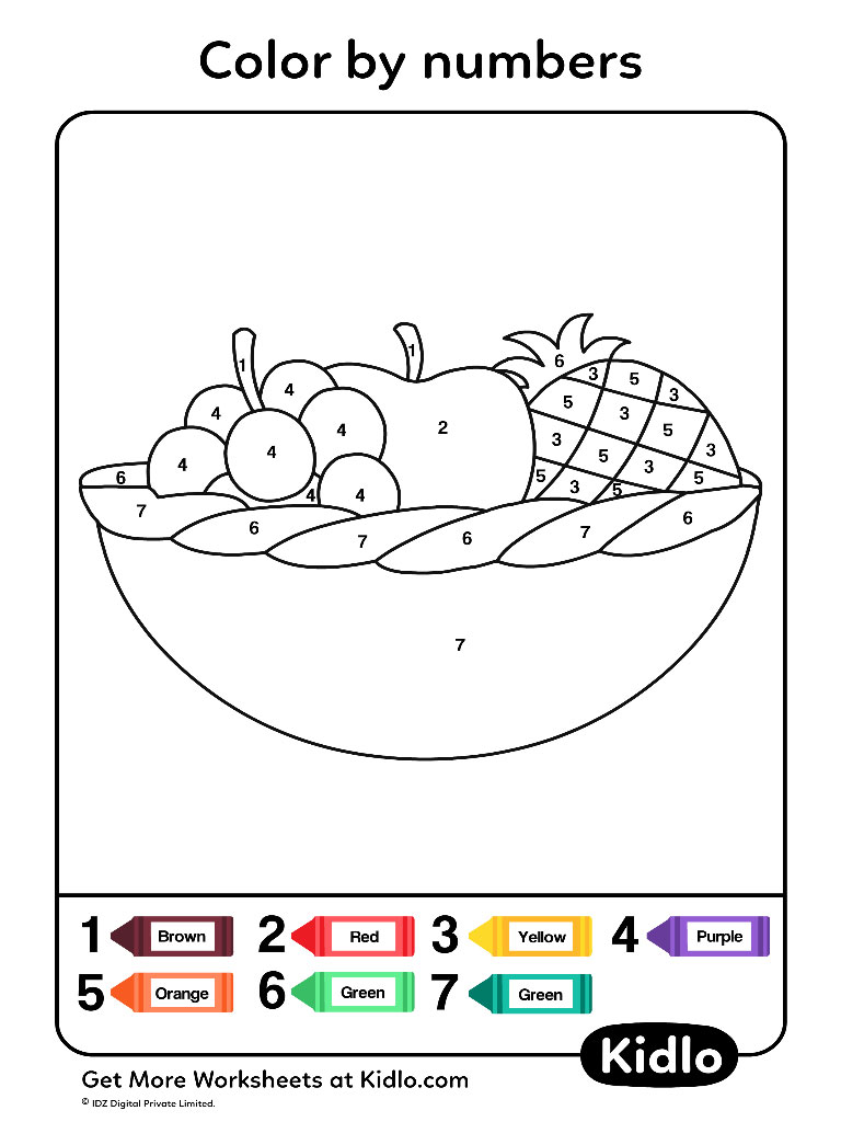 Color by numbers