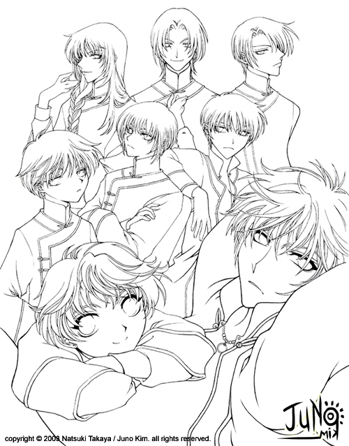 Fruits basket print by junosama on