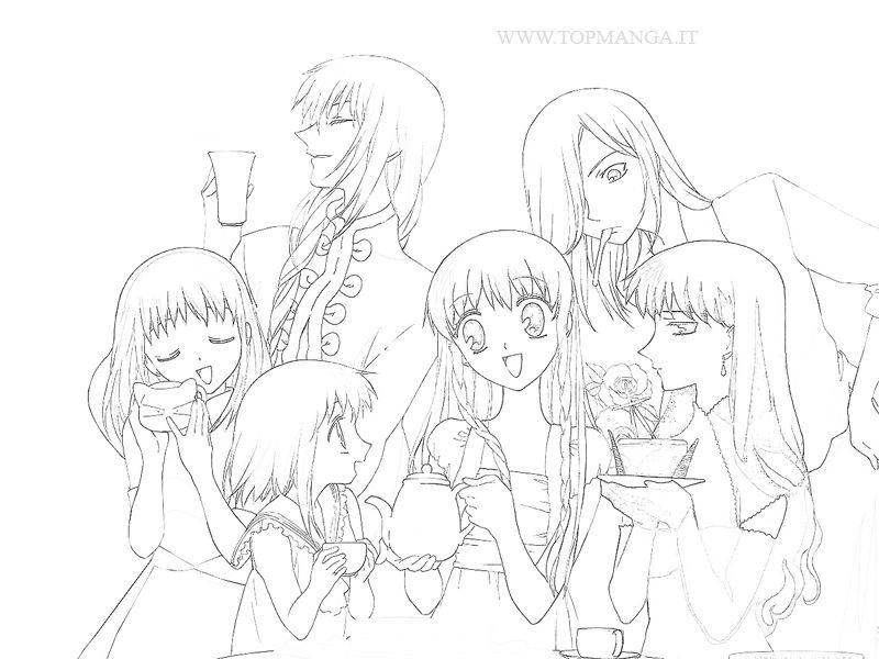 Fruits basket manga coloring pages coloring pages fruits basket manga fruits basket coloring pages