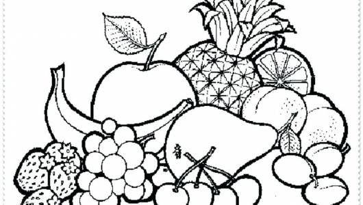 Desenhos de frutas para colorir fotos prontas para imprimir buah ilustrasi buah buku mewarnai