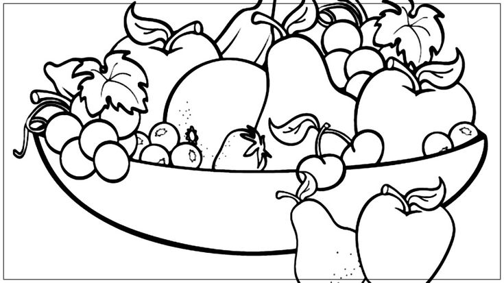 Ðð las mãs hermosas frutas para pintar ðð frutas para colorear e imprimir todos los tipos y diseãâ apple coloring pages fruit coloring pages coloring pages