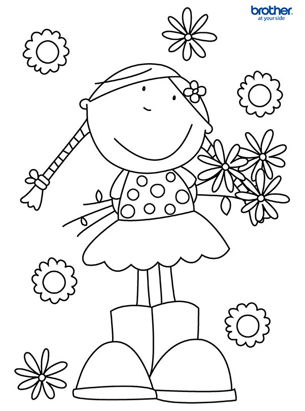 Coloriage fãªte des mãres imprimable gratuitement creative center