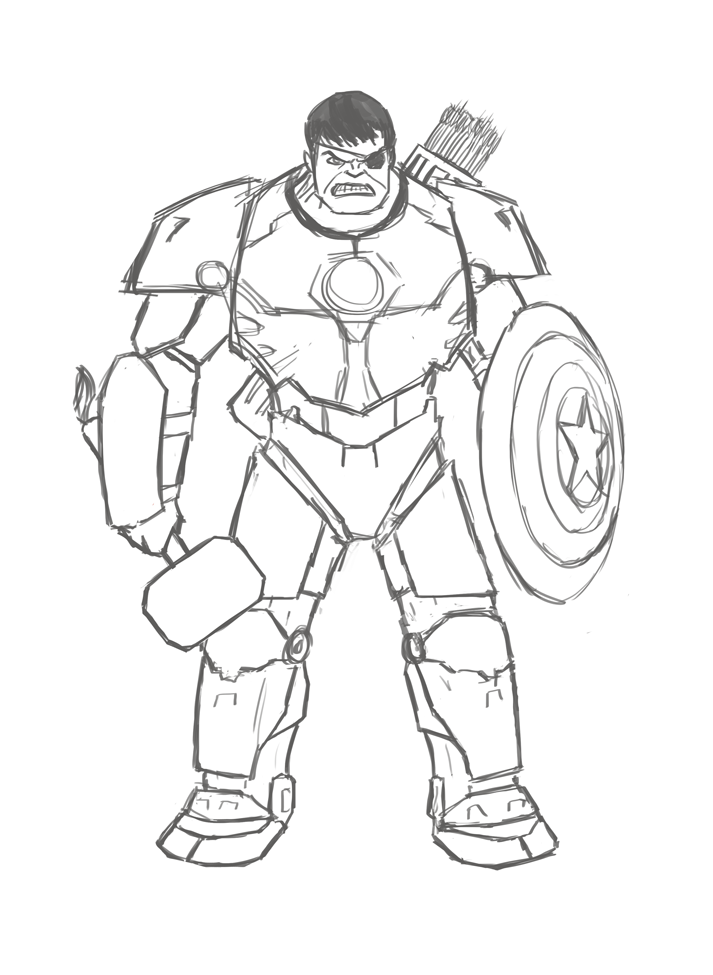 Hulk â oodles of doodles