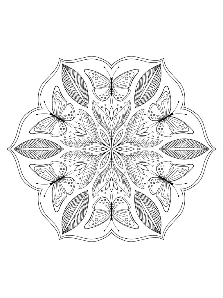 Best flower mandala coloring pages ðððº free printables