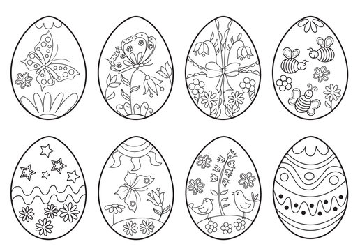 Easter coloring page images â browse photos vectors and video