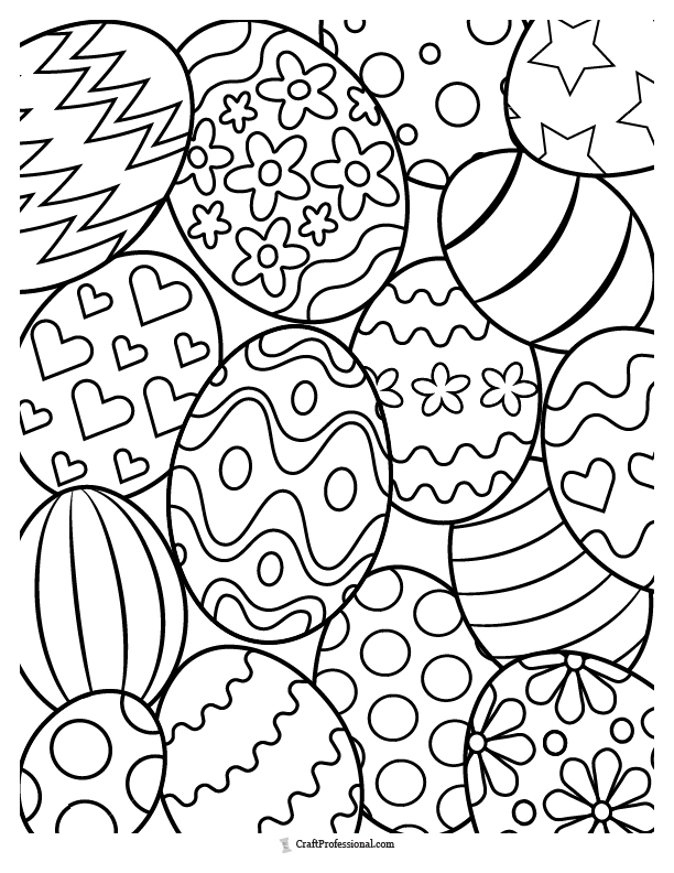 Easter coloring pages to print