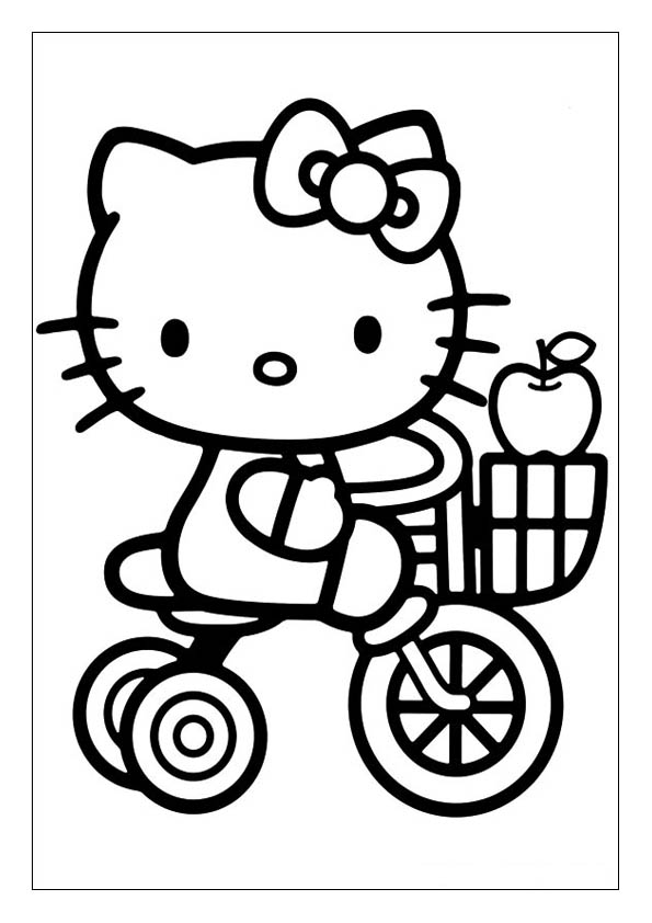 Hello kitty coloring pages free printable coloring sheets for kids