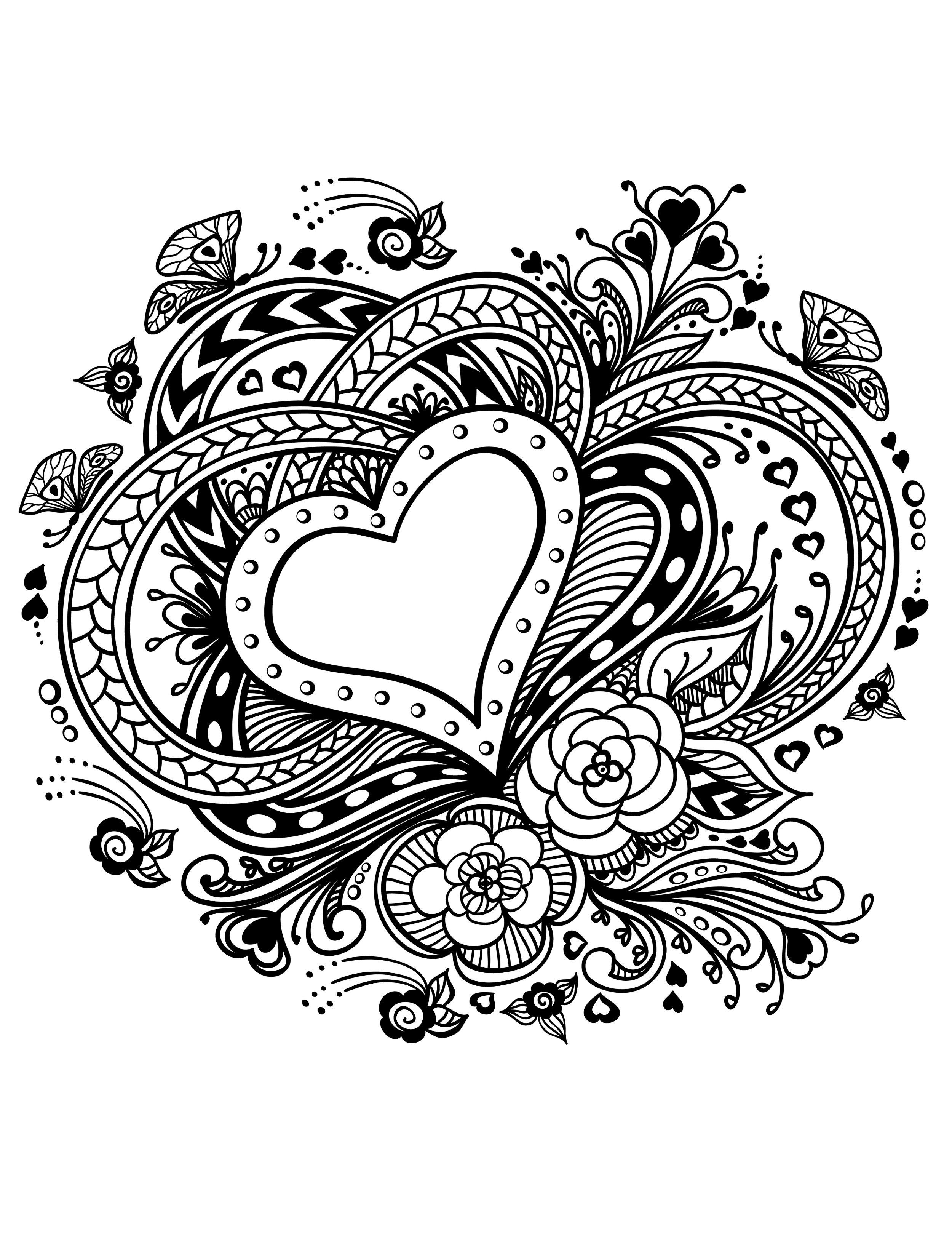 Free printable valentines adult coloring pages love coloring pages heart coloring pages printable valentines coloring pages