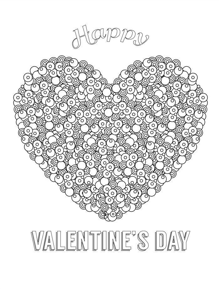 Free printable valentines adult coloring pages valentine coloring pages valentines day coloring page valentine coloring