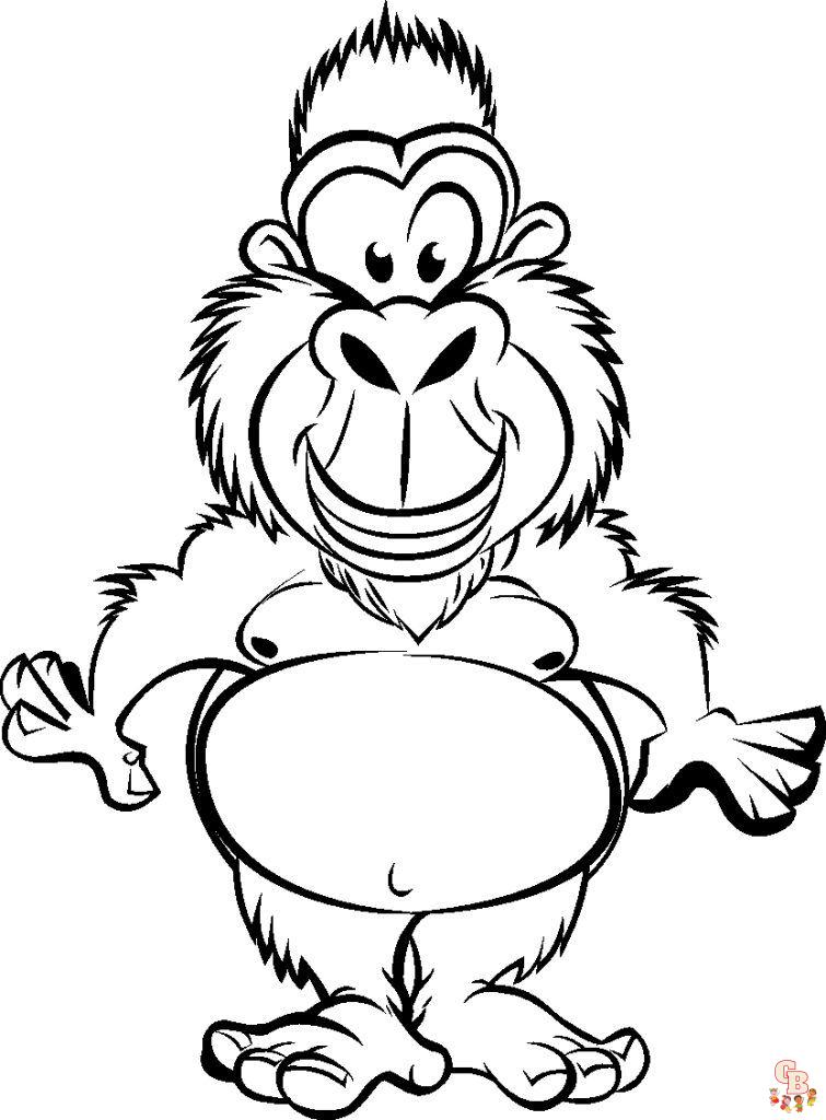 Funny animal coloring pages free printable fun for everyone