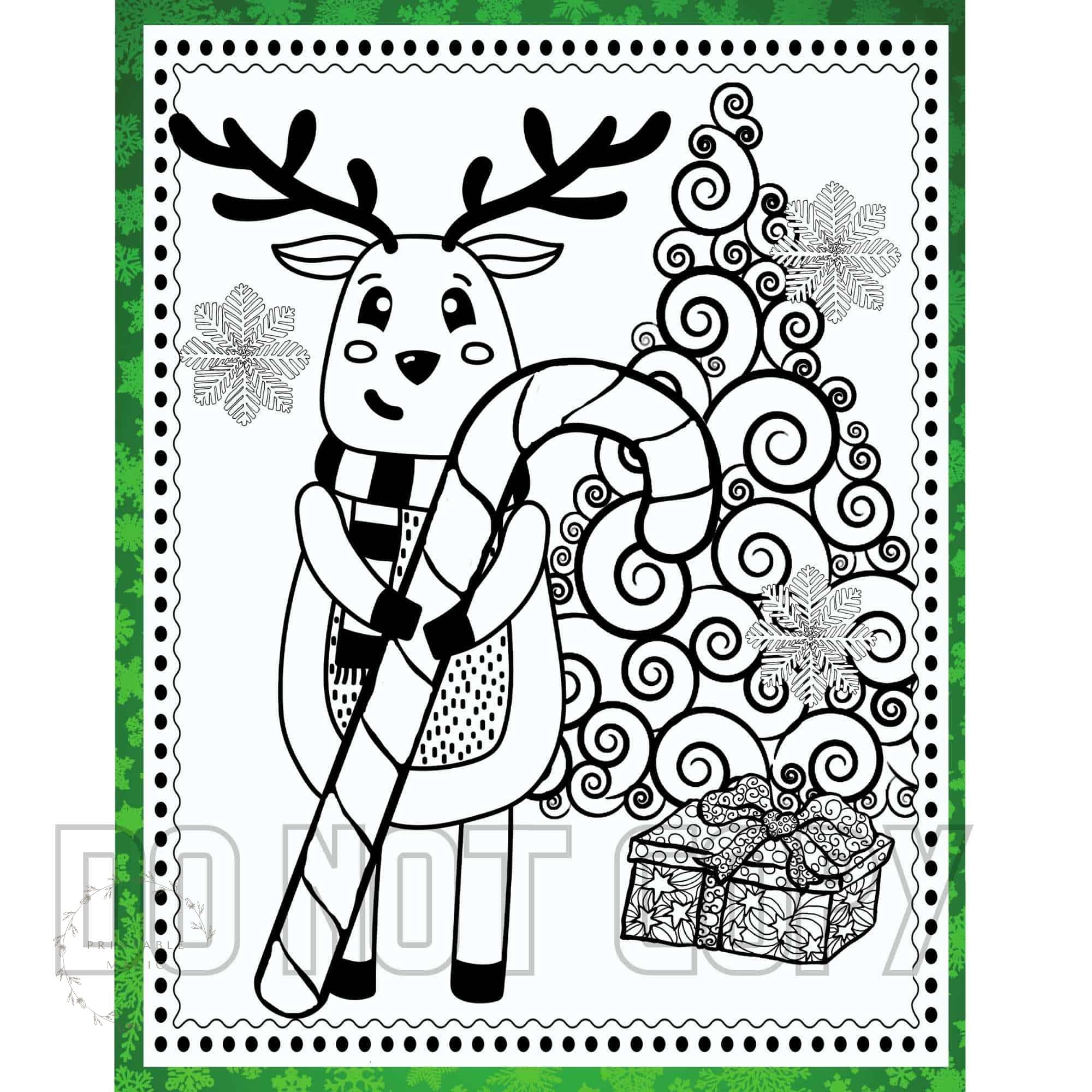 Christmas coloring fun