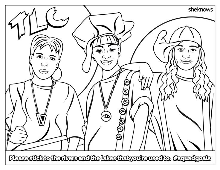 The ultimate squadgoals coloring book â print it color it live it coloring books coloring book pag people coloring pag