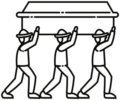Funeral coloring page free printable coloring pages