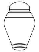 Funeral urn emoji coloring page free printable coloring pages