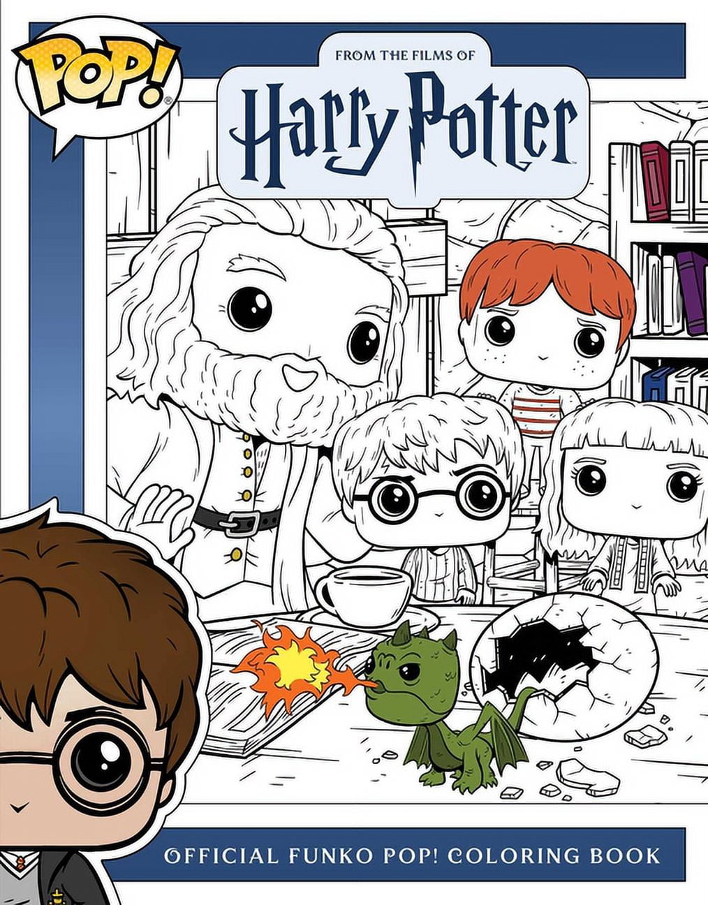 Harry potter the official funko pop harry potter coloring book paperback