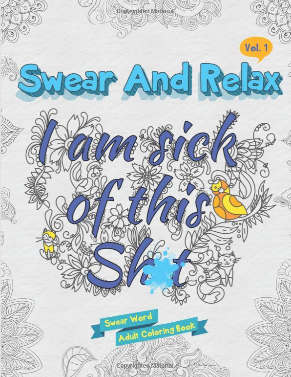 Funniest adult coloring books