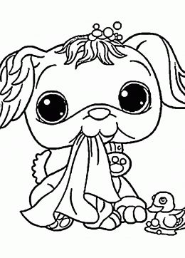 Littlest pet shop funny dog coloring page for kids animal coloring pages printables free elephant coloring page animal coloring pages dog coloring page