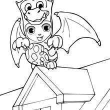 Kids costumes coloring pages