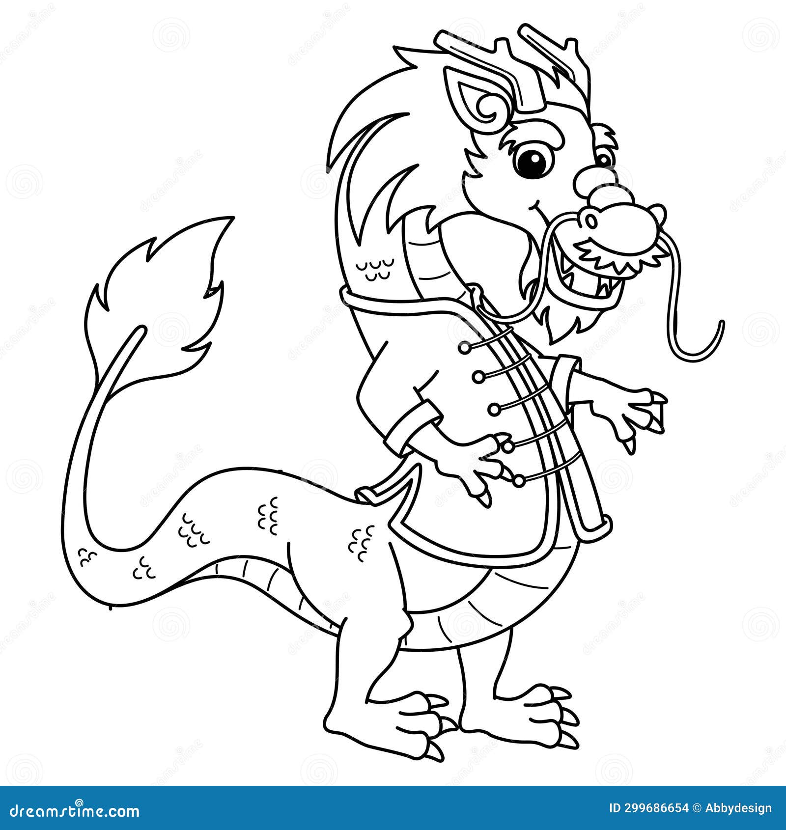 Chinese dragon colouring stock illustrations â chinese dragon colouring stock illustrations vectors clipart