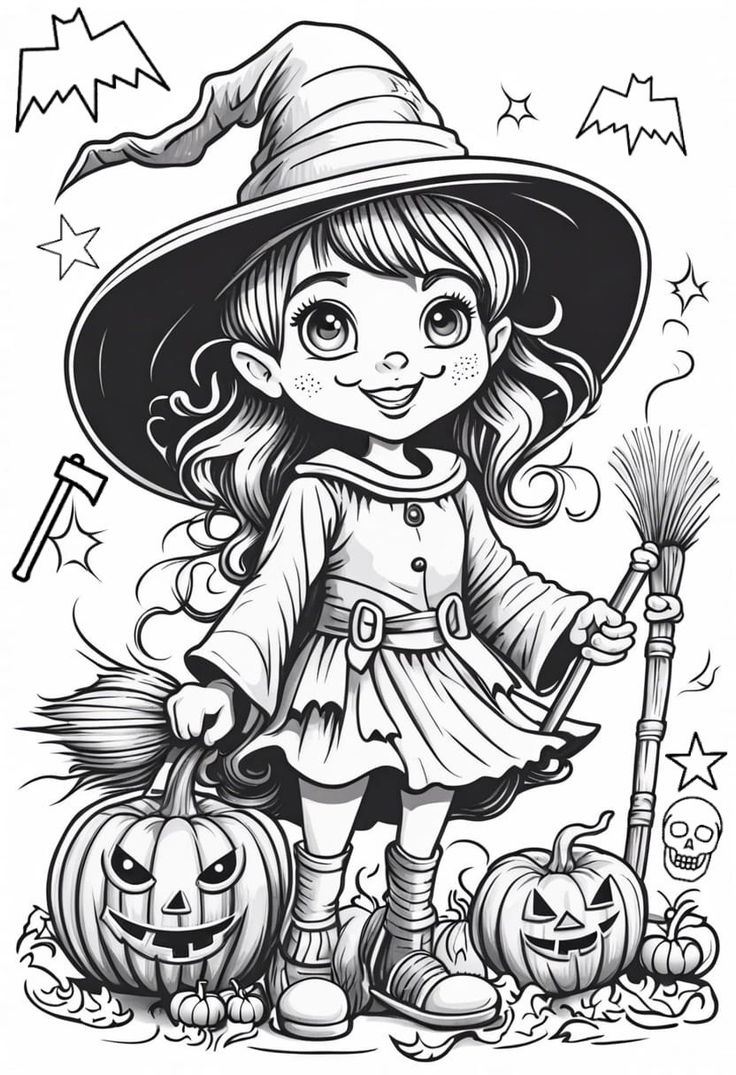 Funny halloween fox dancing coloring page poster zazzle in halloween coloring sheets cute coloring pages coloring pictures
